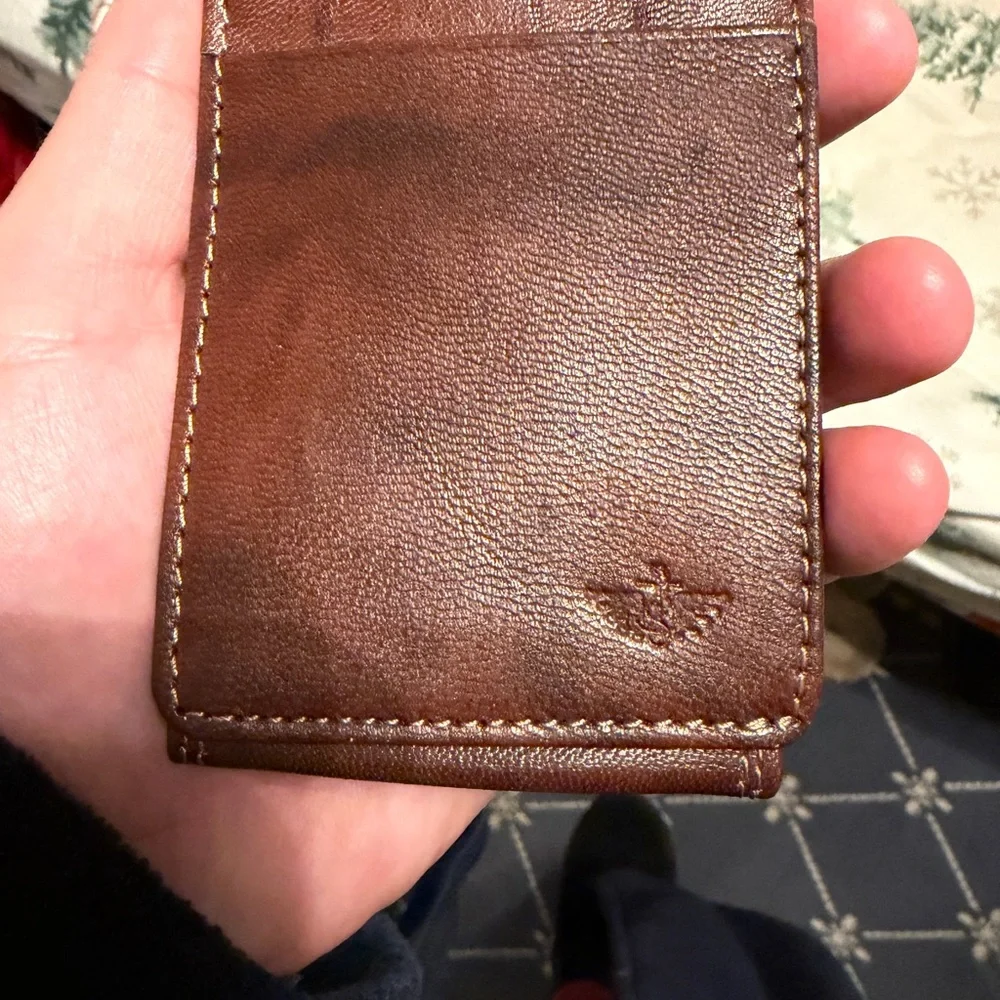 LV Checkered Wallet & Dockers Wallet Pair(Both Good Condition)